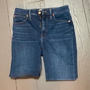 Madewell skinny jeans, size 27 curvy